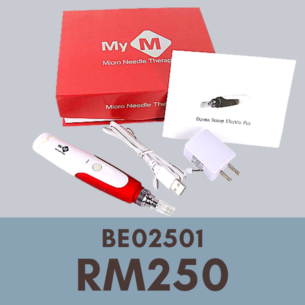 (READY STOCK) DCS MICRO DERMA PEN ELECTRIC FOR PORES FACES BEAUTY PUT AMPOULE, ANTI AGGING NEEDLE WITH CATRIDGE