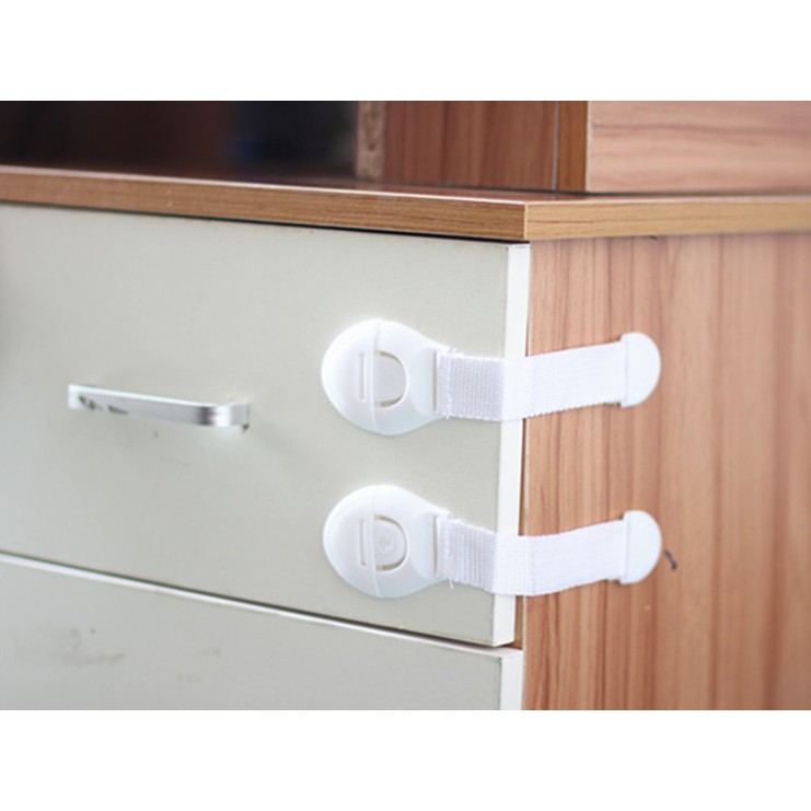 10 X Baby Kid Child Safety Lock Proof Cabinet Drawer Fridge Pet