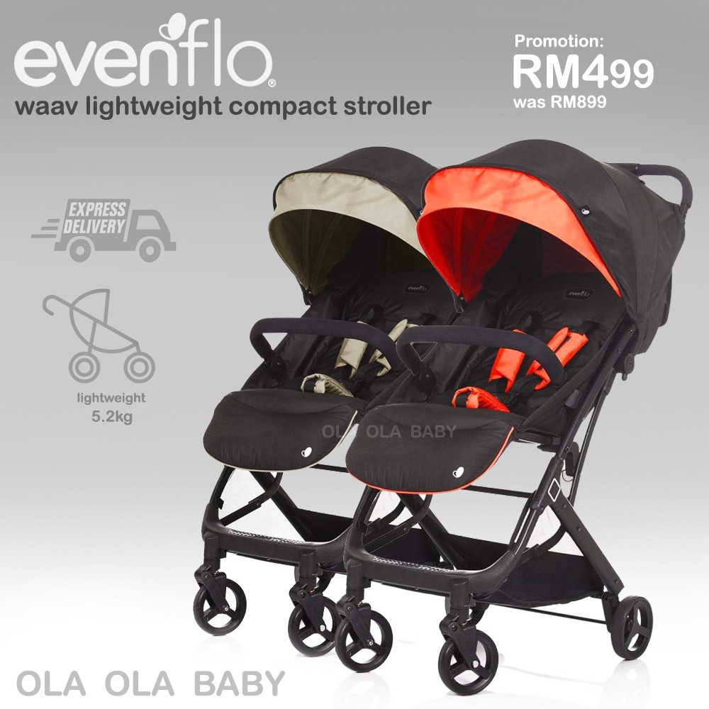 evenflo waav lt compact buggy stroller