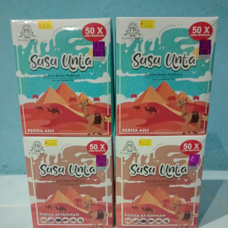 SUSUS UNTA KURMA MADU PLATINUM 50X