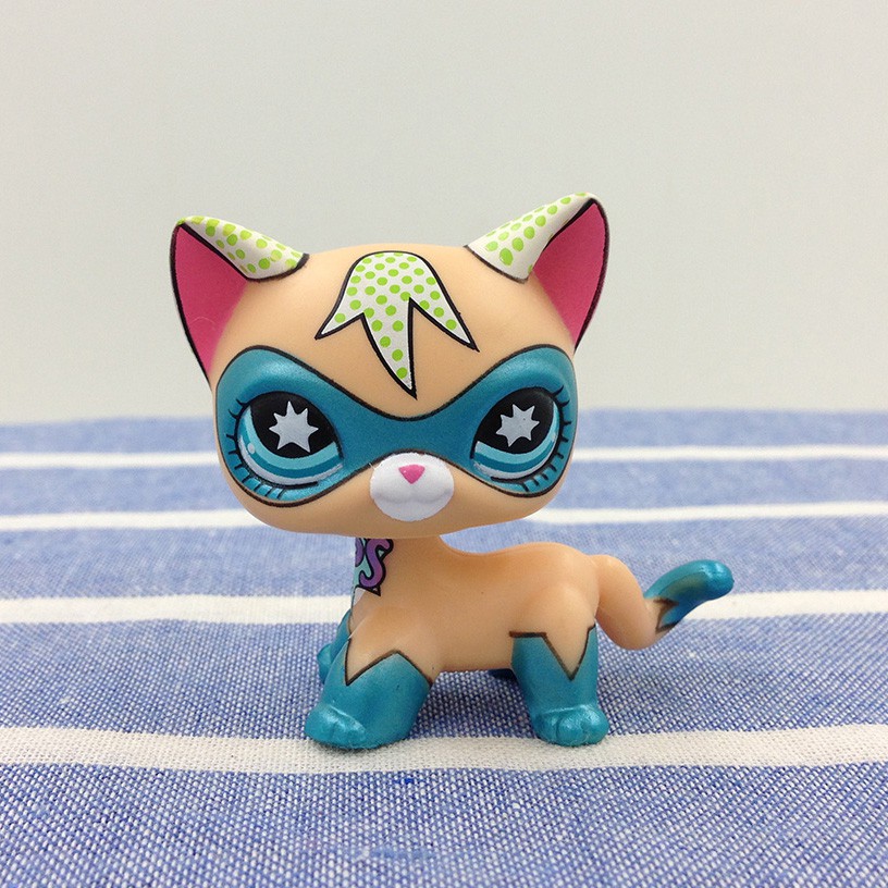 Littlest Pet Shop RARE Great Dane Dog Puppy LPS 750 White Chocolate