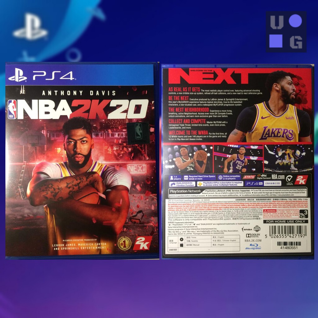 Bd Nba Cassette 2k20 (reg 3) Ps4