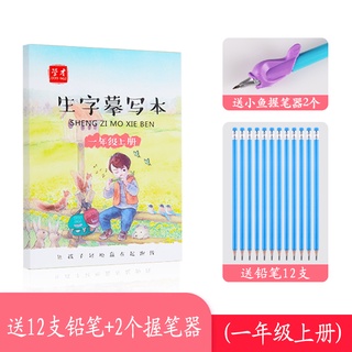Copybook Chinese Learning Adults 一年级二年级三小学生练字帖同步人教版上下册字帖楷书生字儿童书法本硬笔汉字 课本语文每日一练贴初学者描红天天练习写字控笔训练