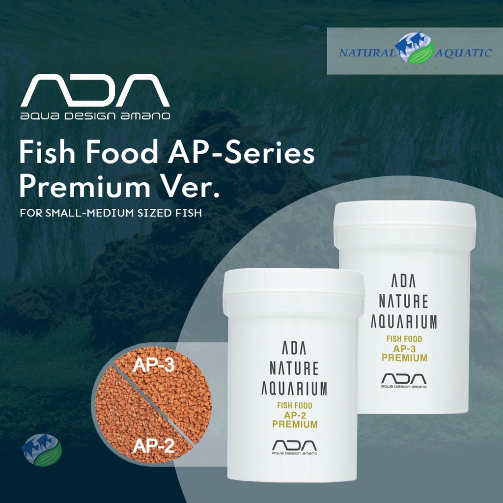 ADA Fish Food AP-series Premium (35g) For all SMALL and MEDIUM aquarium fish