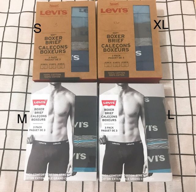 levi's boxer brief 3 pack