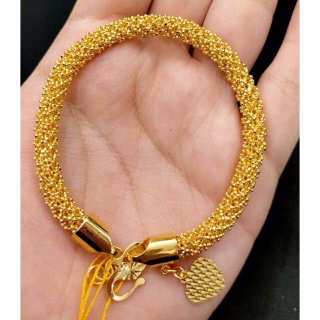 Rantai Tangan Jagung  Emas  916  Tulen Shopee Malaysia