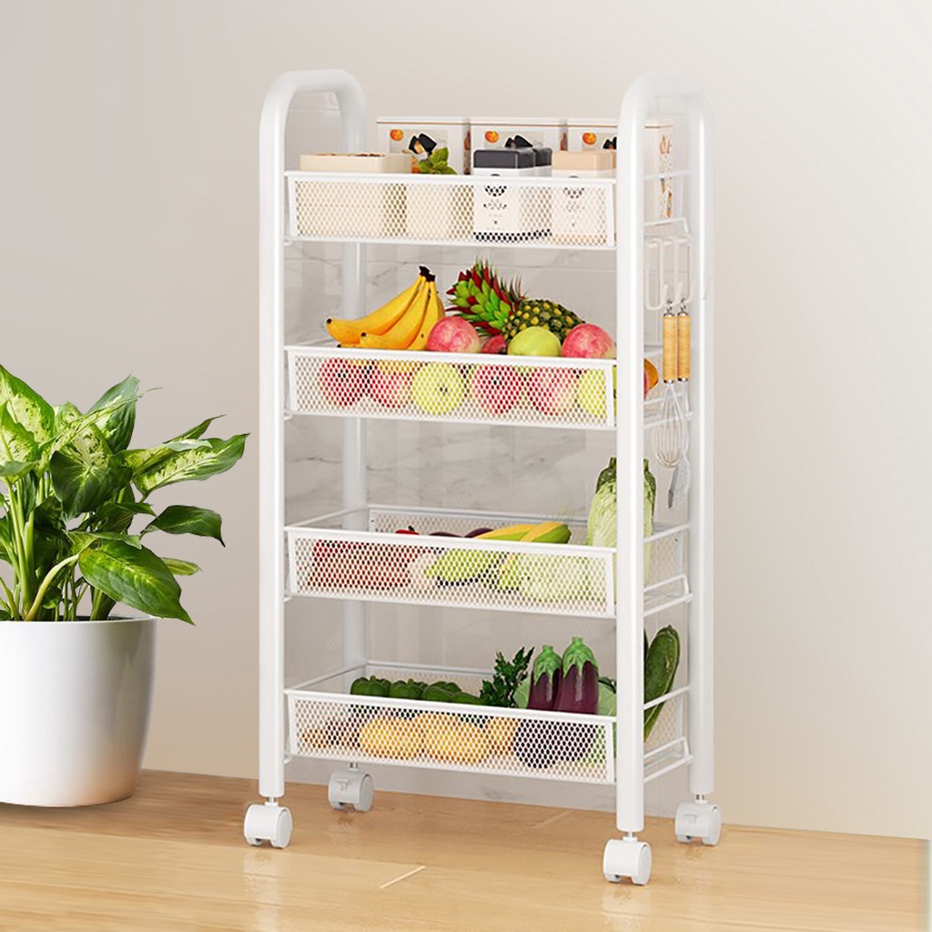 FREE SHIPPING!!! Echo 3 Tier Trolley Trolly Storage Rack Office Shelves Kitchen Rack Book Shelving Toys