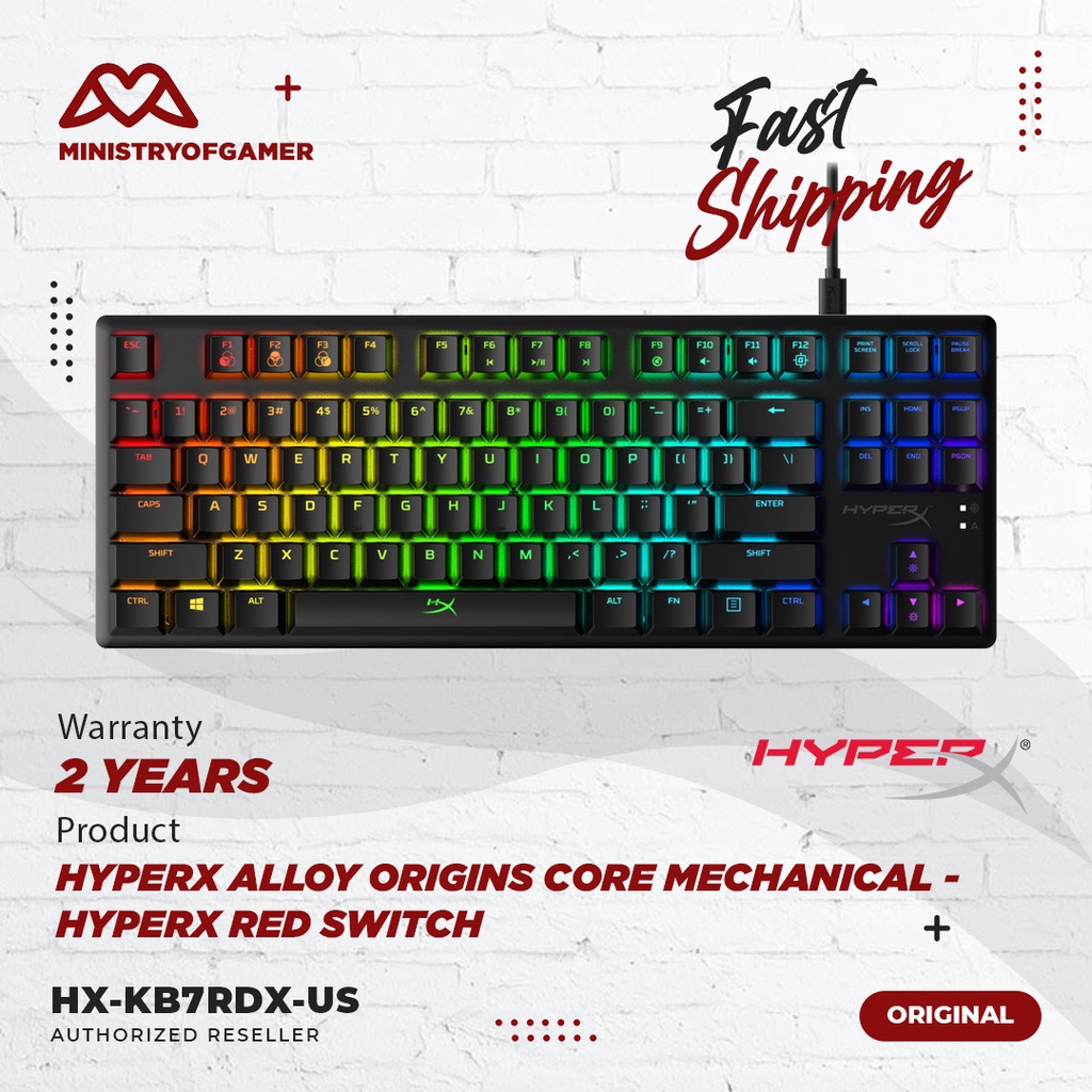 HyperX Alloy Origins Core RGB Backlighting Mechanical Gaming Keyboard