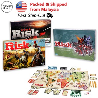 NEW Hasbro Risk Family Education Strategic Conquest Board Game Birthday Gift 
