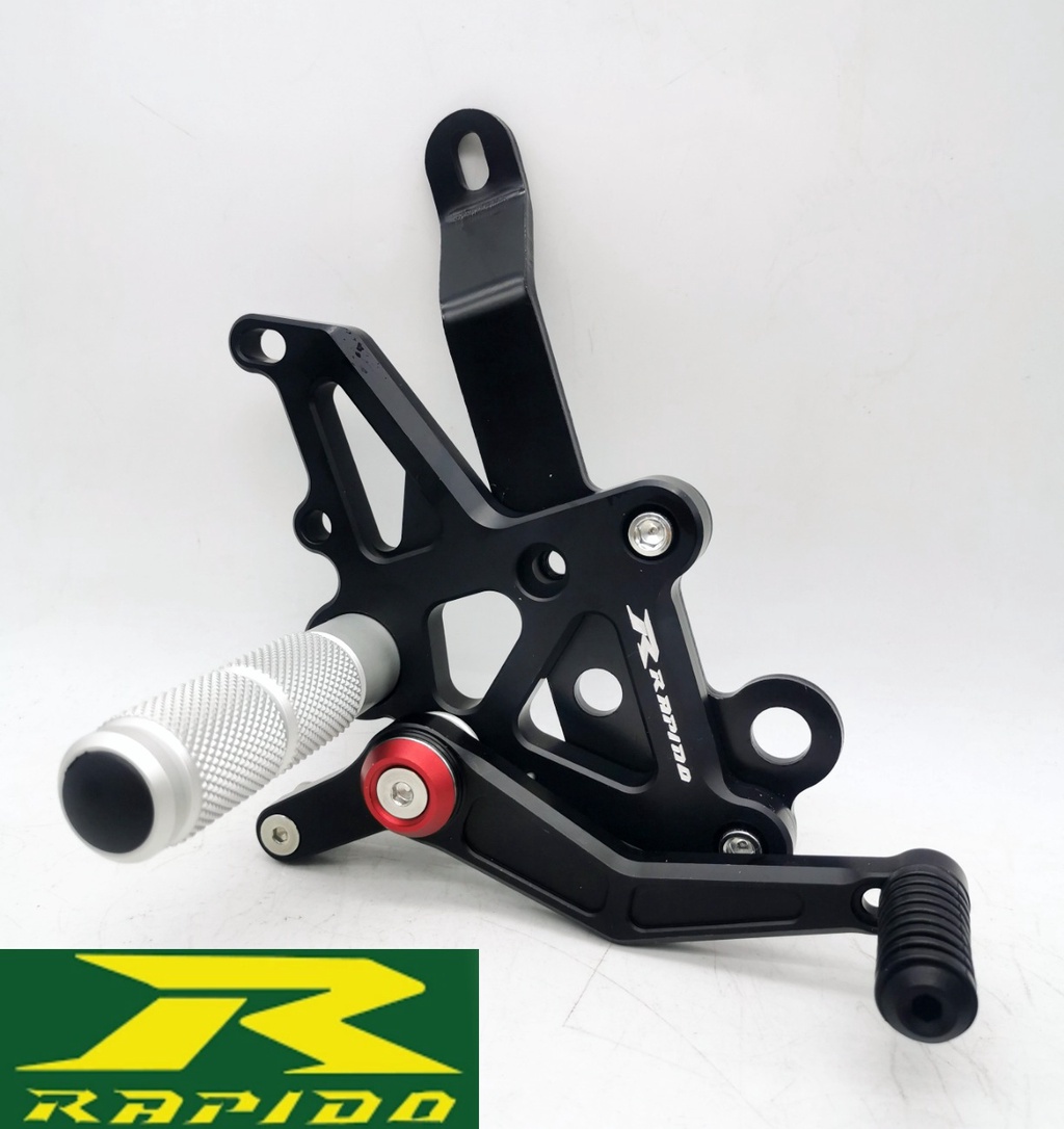 Single Footrest RAPIDO Front Footrest Racing Yamaha LC135 V8 Motor