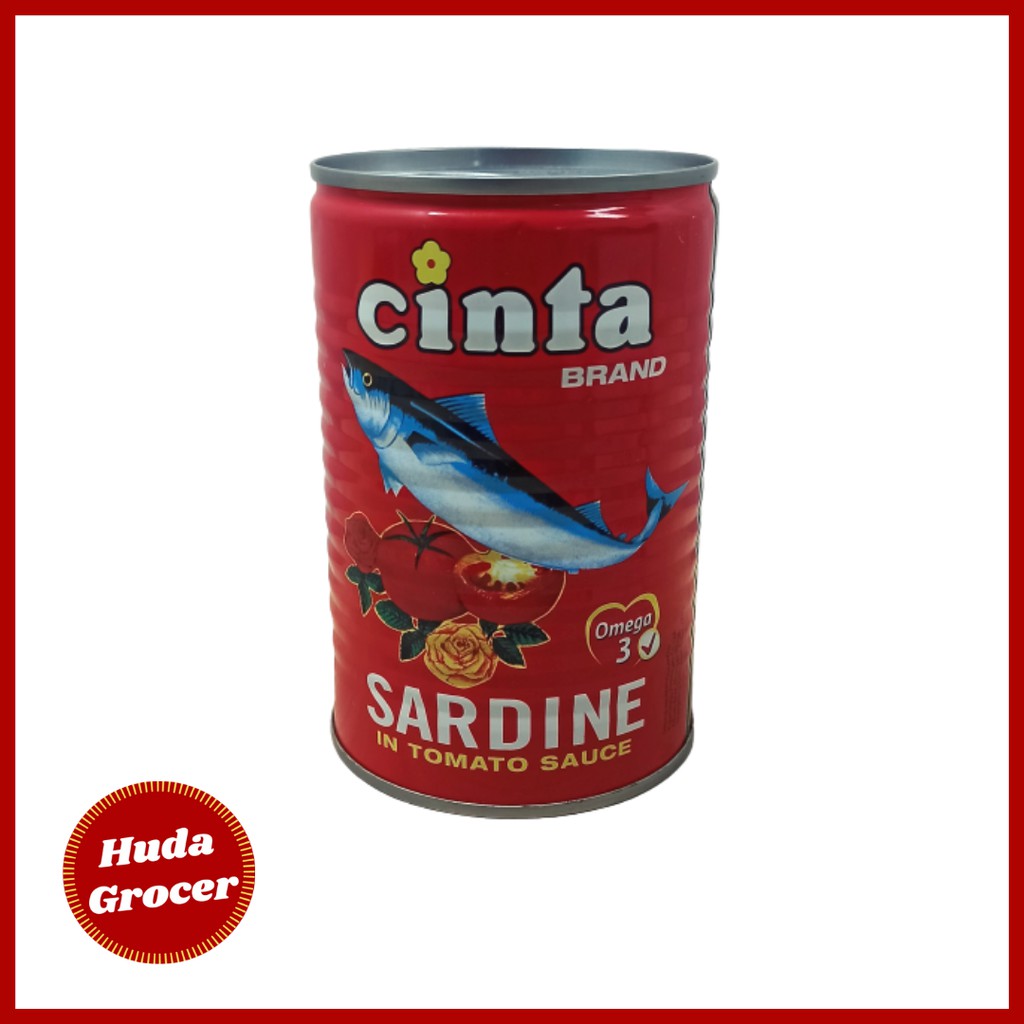 Cinta Sardin Dalam Sos Tomato 425g | Shopee Malaysia