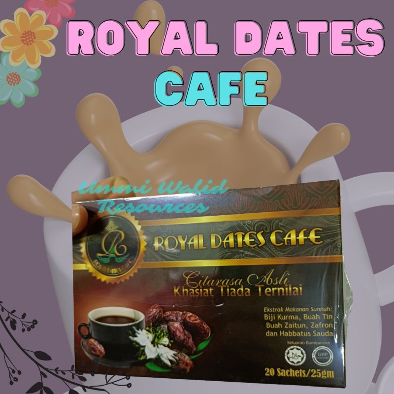 Royal Dates Cafe Rdc Tanpa Gula Tanpa Caffeine Kopi Sihat Shopee Malaysia
