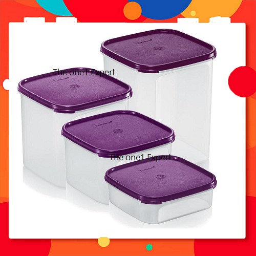 Tupperware Modular Mate MM Square 1.2L/2.6L/4.0L/ 5.5L