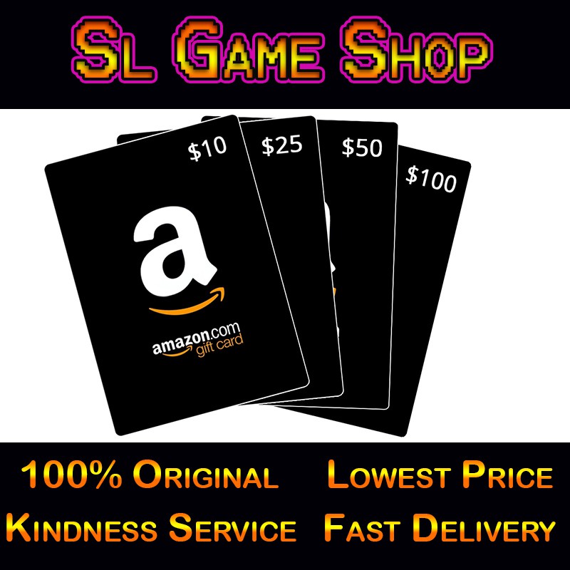 Amazon Gift Card 100 USD | Shopee Malaysia