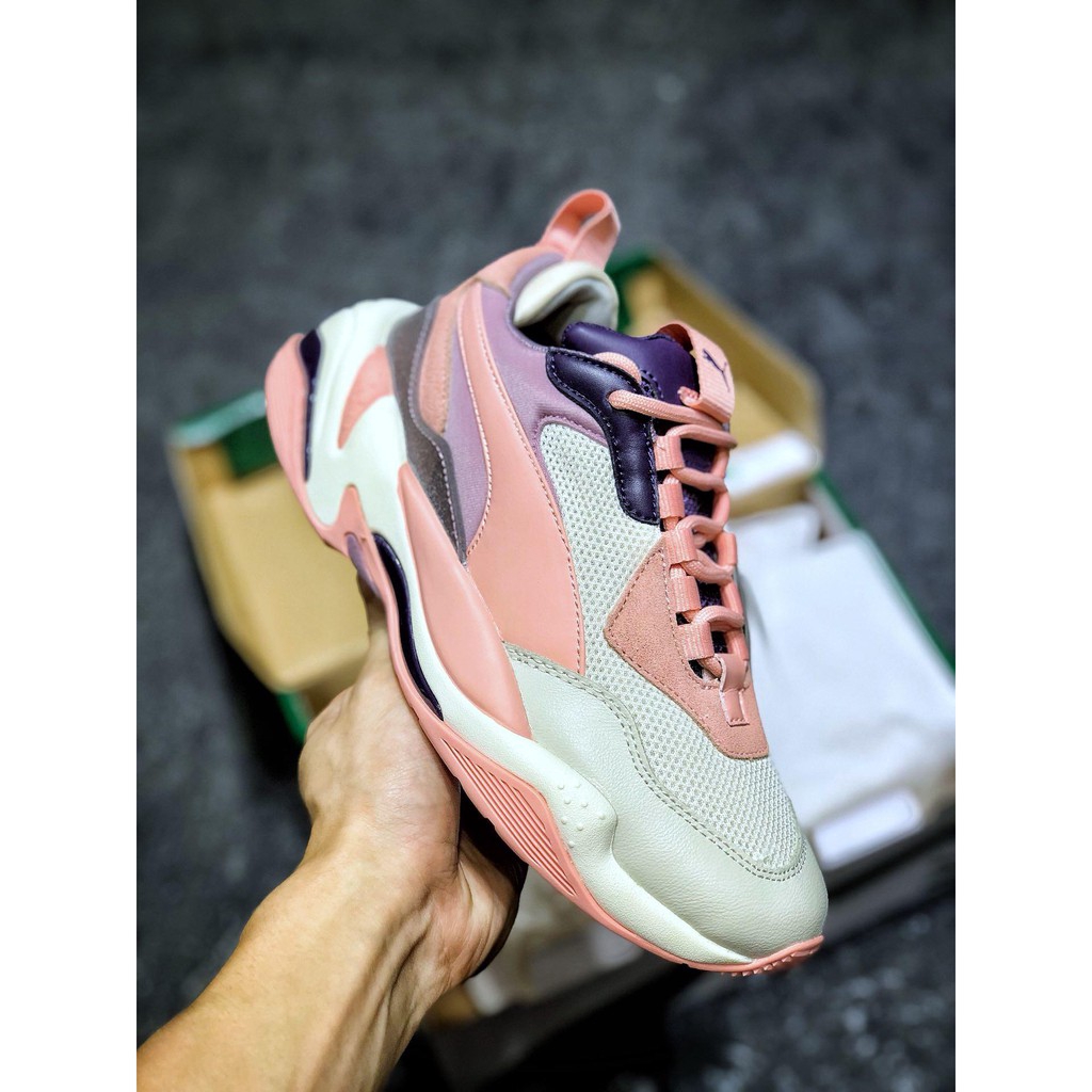 leather jogging shoes