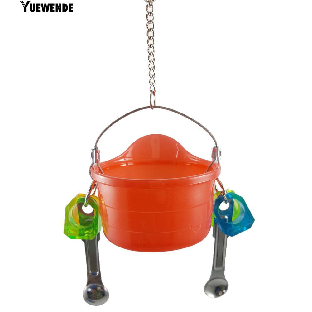 Pet Bird Parrot Squirrel Feeding Device Toy Hanging Food Box