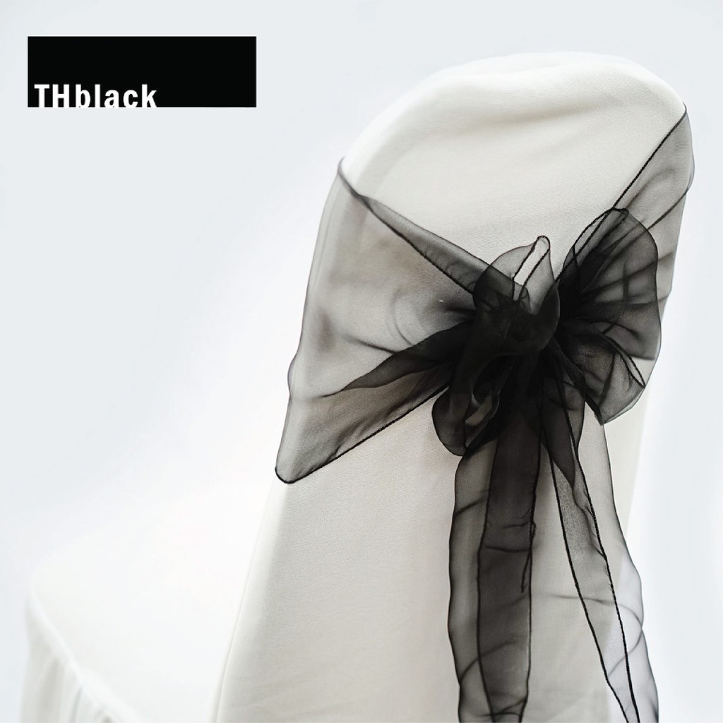 Reben Reben Kerusi Ribbon Organza 10 Untuk Kerusi Majlis Kahwin Shopee Malaysia