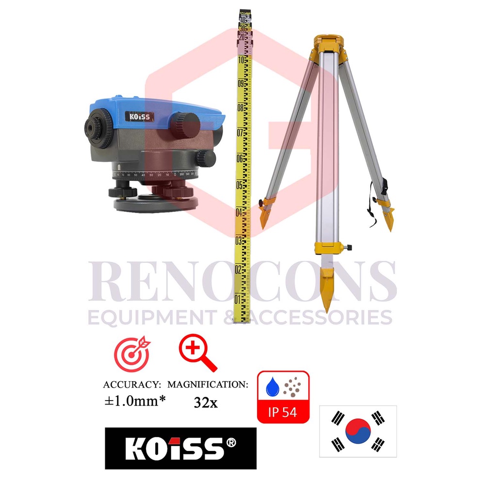 KOISS KA32B AUTO LEVEL DUMPY LEVEL DUMPING LEVEL OPTICAL LEVEL SET
