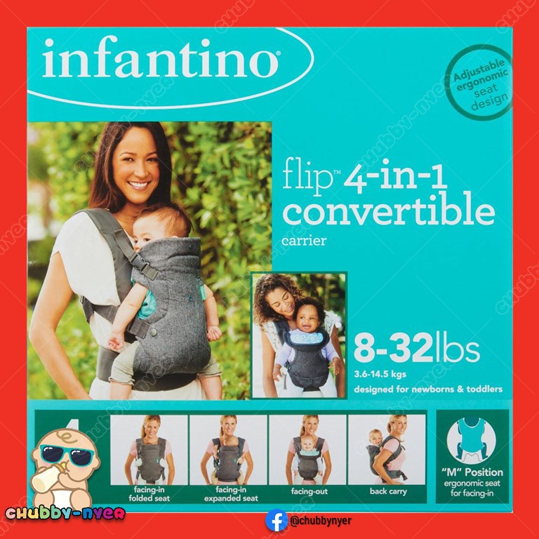 infantino 4 in 1 back carry
