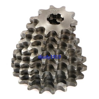 GOOFIT 420 12 17mm Tooth Front Engine motorcycle Sprocket Chain Retainer Plate LockerEngine For 50cc 70cc 90cc 110cc Motorcycle Dirt Bike ATV Quad 
