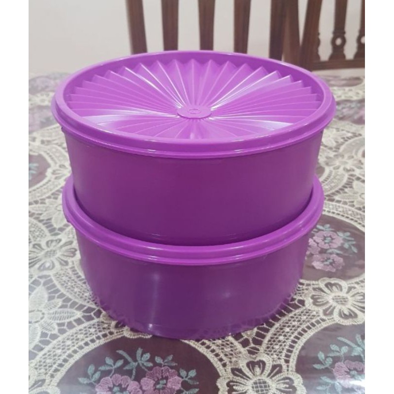 AIRTIGHT FOOD CANTAINER / TUPPERWARE ORIGINAL / BEKAS KEDAP UDARA