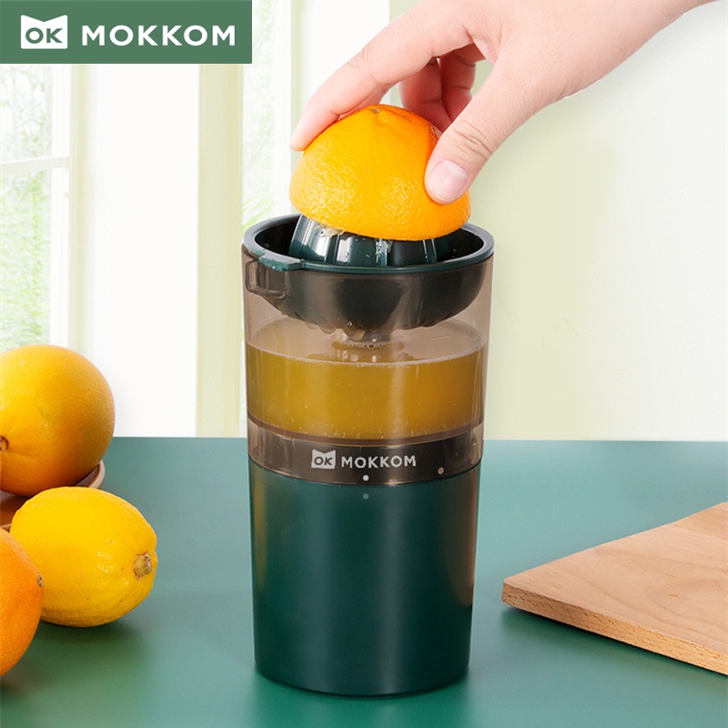 Lemon Squeezer Electric Orange Juice Squeezer MOKKOM JC508 橙汁机 Juice Extractor Slow Juicer Baby Food Processor Portable Blender Juice Maker Machine 攪拌機 blender 果汁机