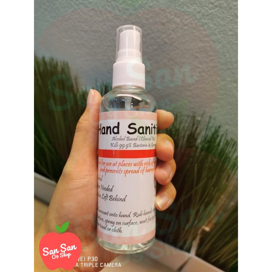 Ready Stock Buy 5 Free 1 99 9 Hand Sanitizer Spray Surgical Spirit Medical Ethanol 75 Anti Virus Anti Bacteria免洗消毒酒精 Shopee Malaysia