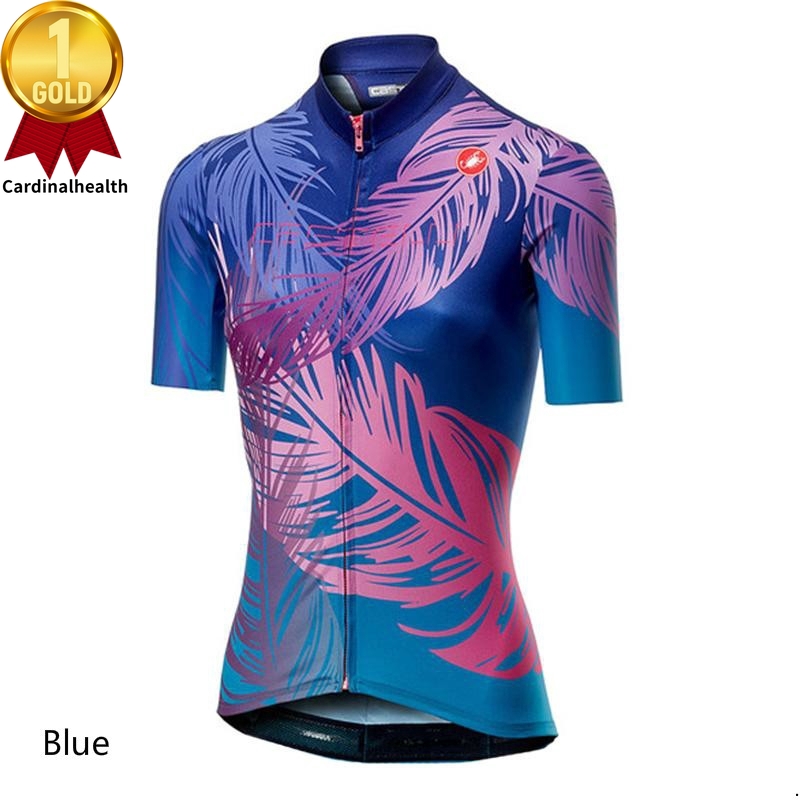 Women Short Sleeve Jersey Bicycle Cycling Top Quick Dry Mountain Bike