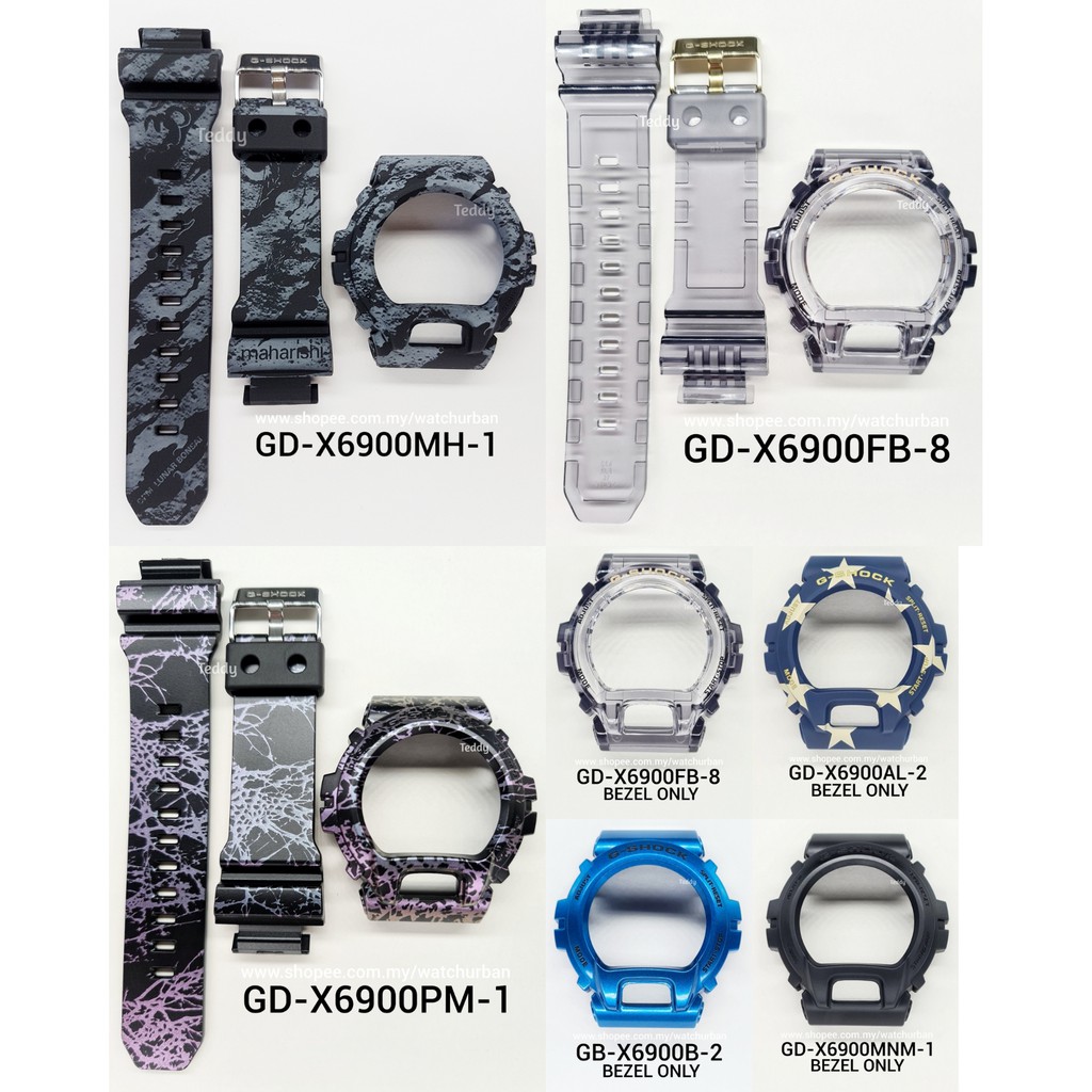 CASIO GSHOCK BAND AND BEZEL GDX6900 GBX6900 100 ORIGINAL Shopee