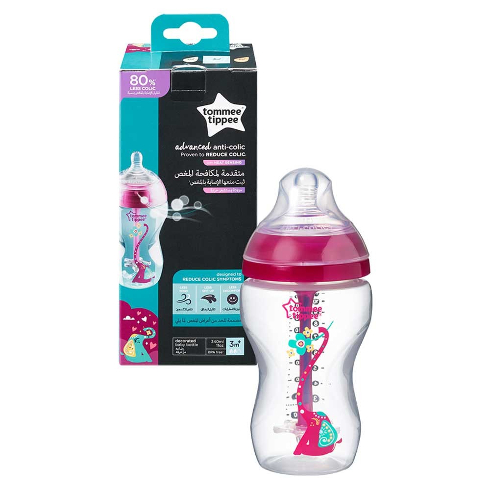 tommee tippee anti colic pink