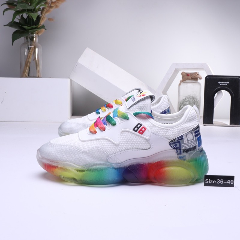 adidas rainbow sneakers