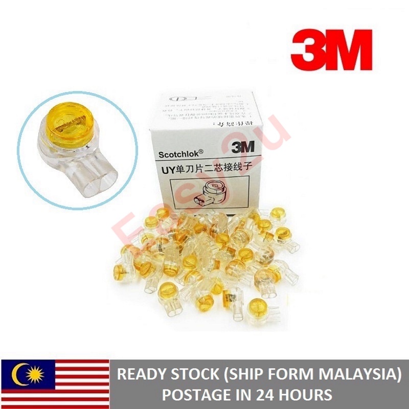 Lot De 10 Connecteurs électriques 3M Scotchlok UR UY - Authentiques, Pour Raccordements Rapides Et Sécurisés