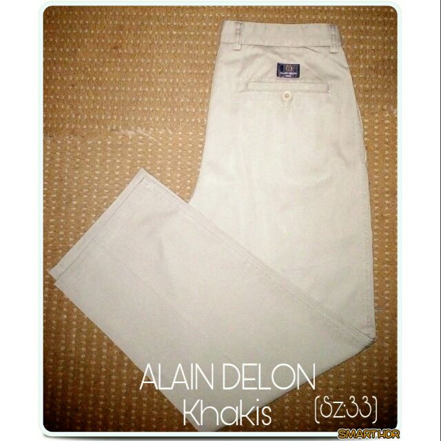 Slack Khakis Alain Delon Shopee Malaysia
