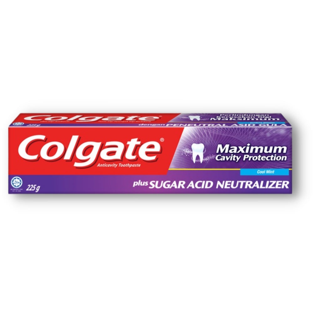 Colgate Toothpaste Sugar Acid Neutraliser Cool Mint 225g Shopee Malaysia