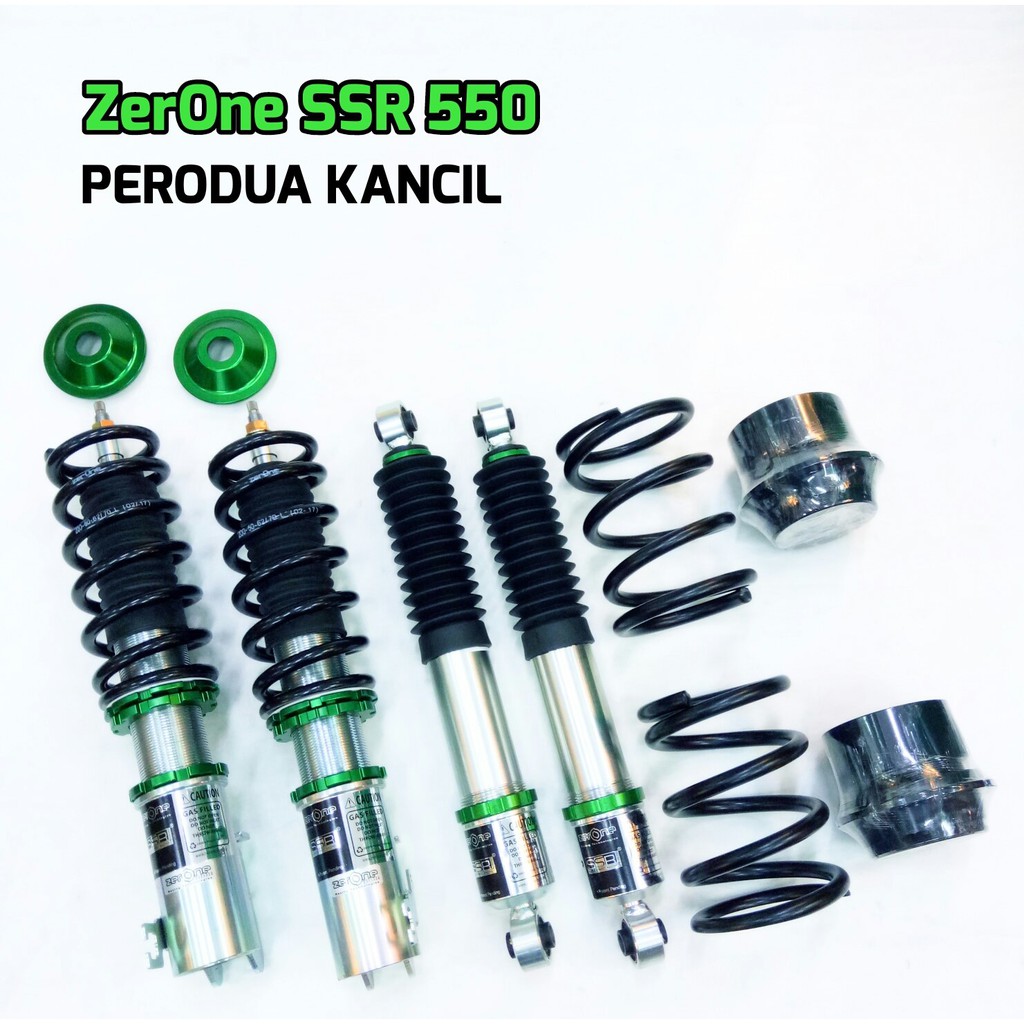 PERODUA KANCIL - ZERONE SSR550 FULLY ADJUSTABLE SUSPENSION 