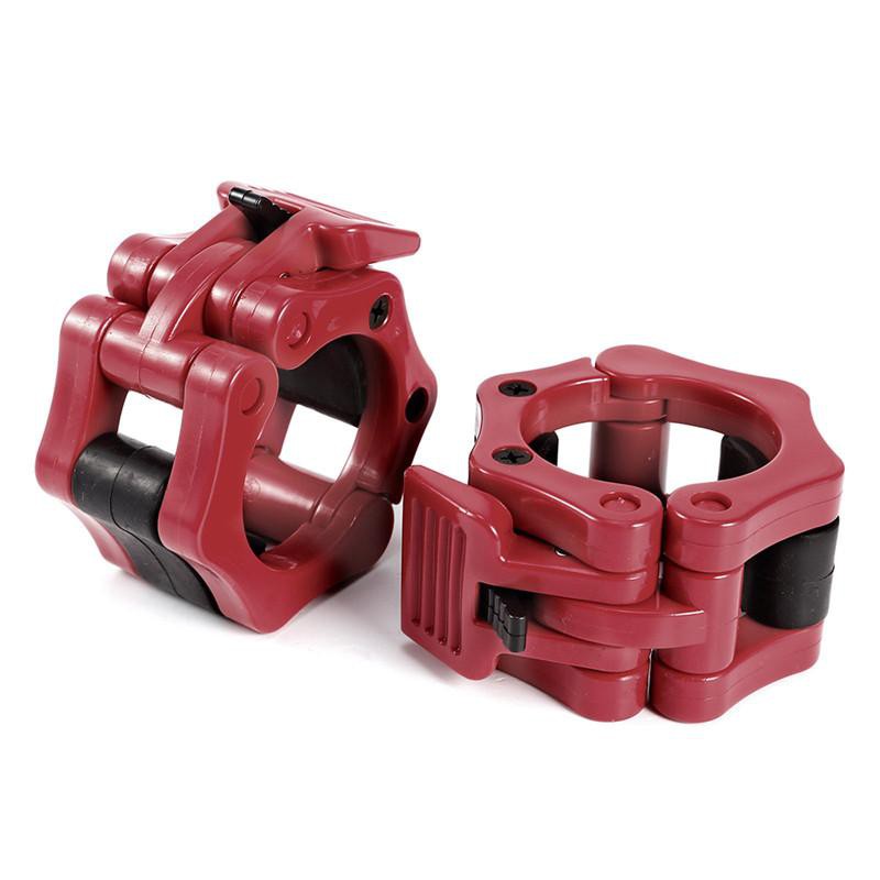 Dumbbell Lock Clip AMONIDA Spinlock Collars 4Pcs Double Ring For Fitnnes Benching For Home Exercise 