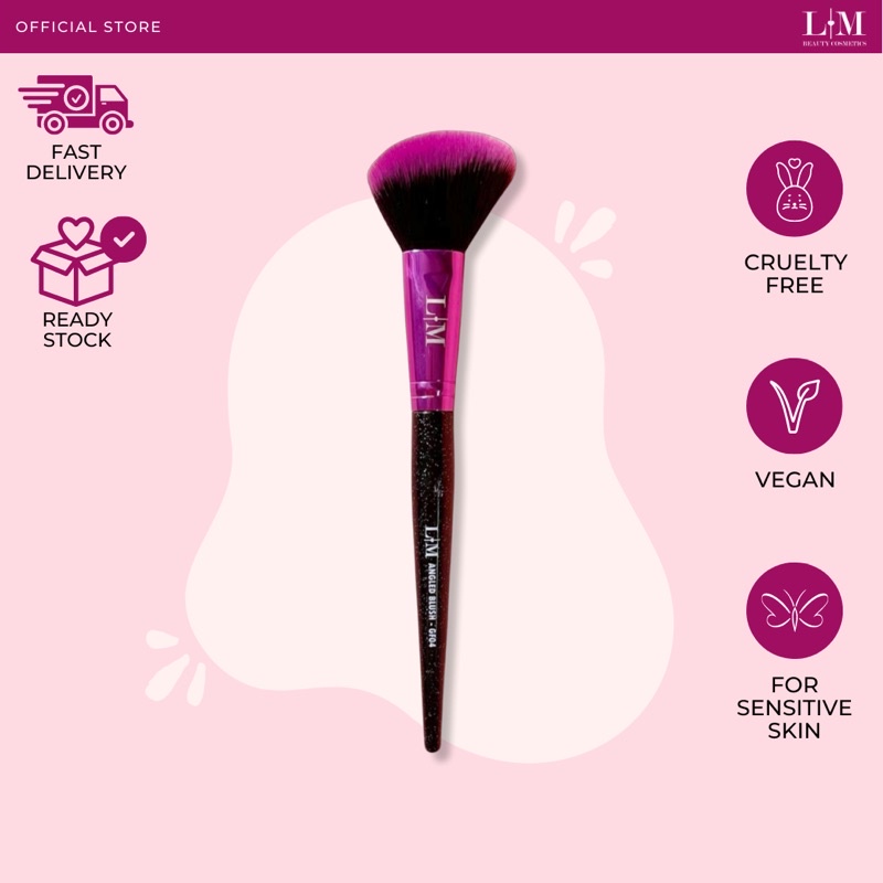 LM ANGLED BLUSH GF04 BRUSH | READYSTOCK | PREMIUM SOFT SYNTHETIC BRISTLES