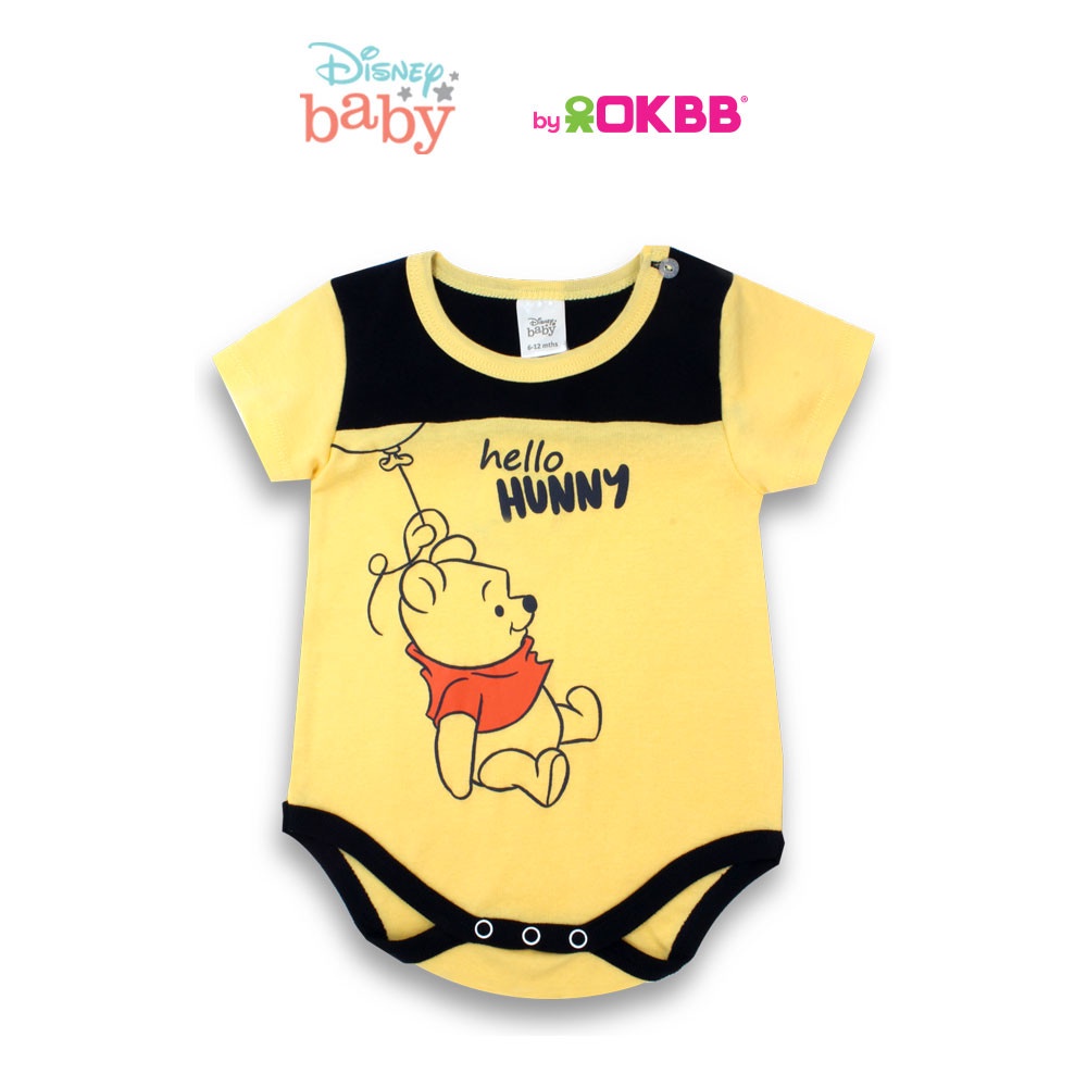 Disney Winnie The Pooh Baby Boy Romper Curve Cut WPRP1001_WPRP1001