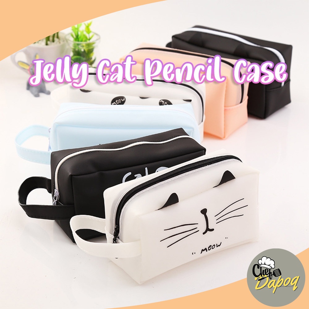 DC} Kotak Pensil Kucing Cartoon Pencil Box Large Capacity Jelly Case Cute  Cat Stationary Big Storage School Supplies | Shopee Malaysia