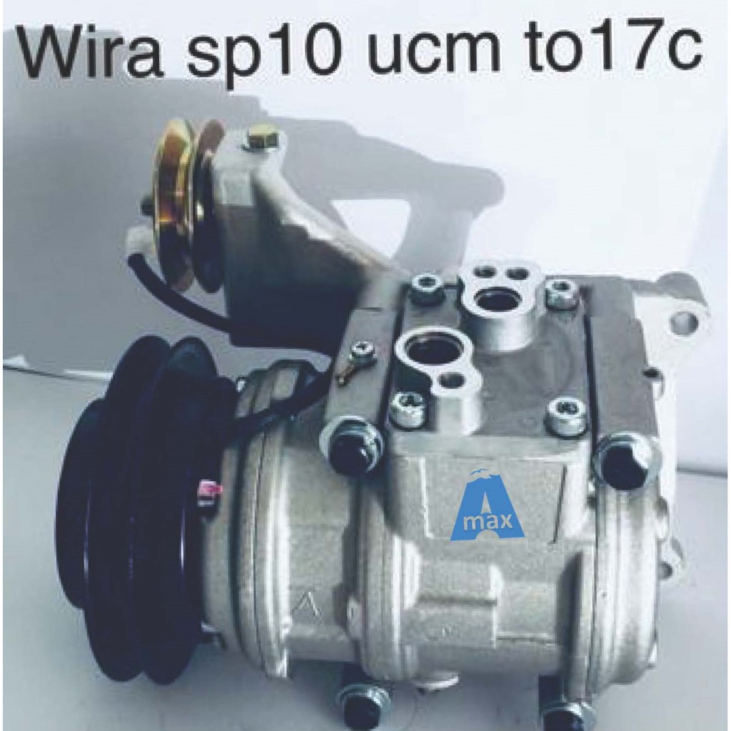 Aircond Compressor Proton Wira / Iswara UCM SP10 System Modified to