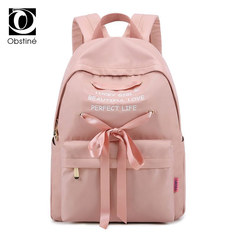 girls pink rucksack