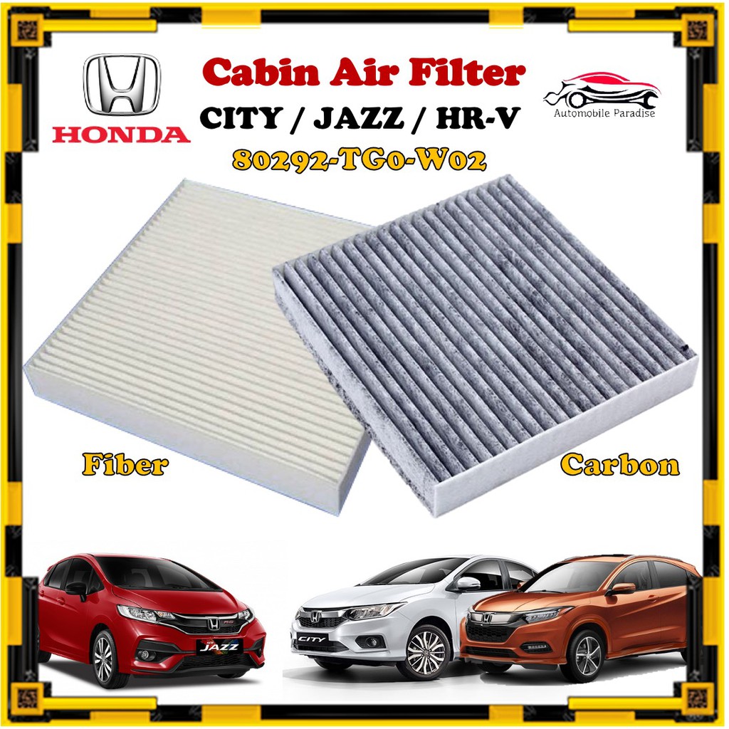 Cabin Air Filter Honda City / Jazz / Fit / HRV ( OEM 80292TG0W02