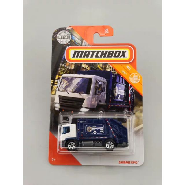 Matchbox Garbage King Truck Diecast Shopee Malaysia