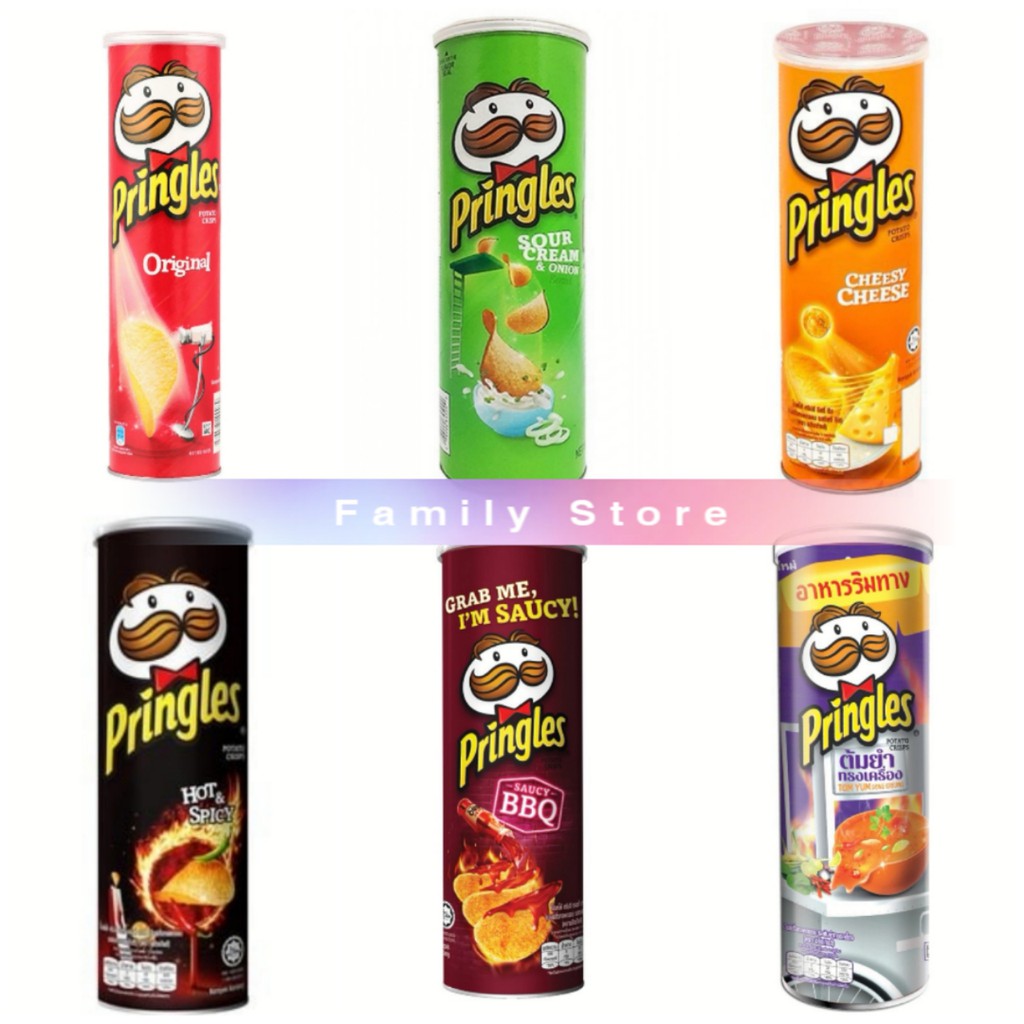 Pringles Potato Crisps (107g) | Shopee Malaysia