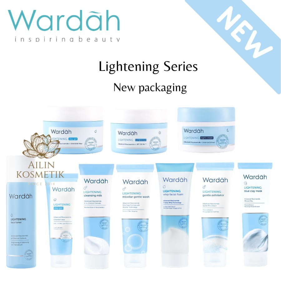 Wardah Lightening Series New Packaging Asha 124; Skincare Wardah By