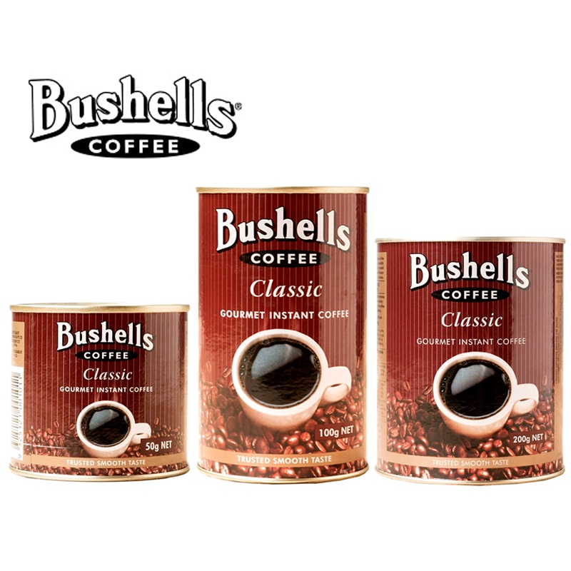 Bushells Coffee Classic Gourmet Instant Coffee (50g/100g/200g