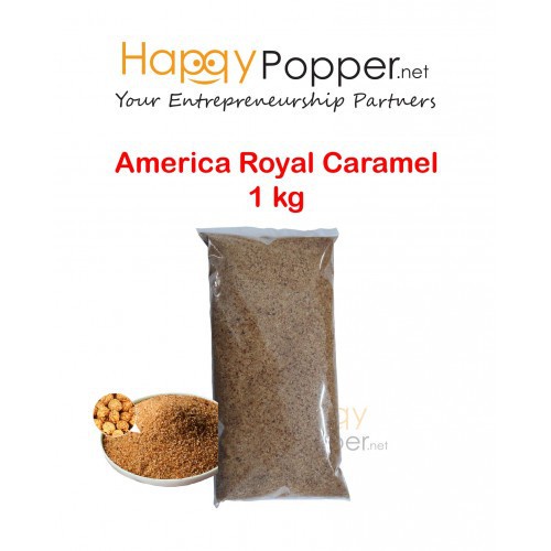 Happypopper Original Pure Popcorn use Royal / Golden Sugar Caramel