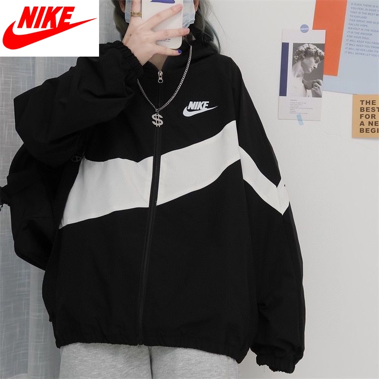 Ready Stock (S-4XL) Sunscreen Jackets Women's Sunscreen Hoodie High Quality Waterproof Breathable Quick Dry Outdoor Running Jackets Coats Women