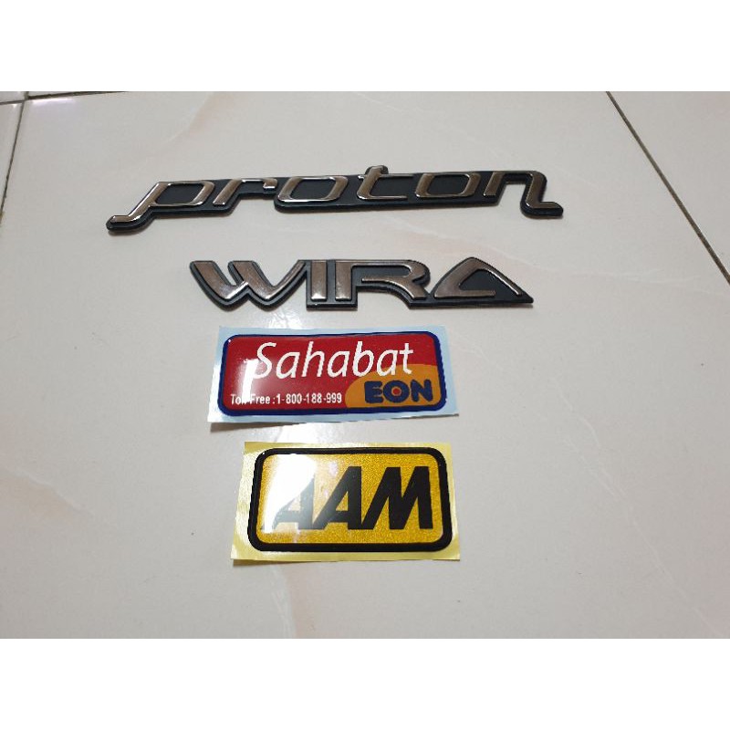 proton wira sahabat eon emblem badge