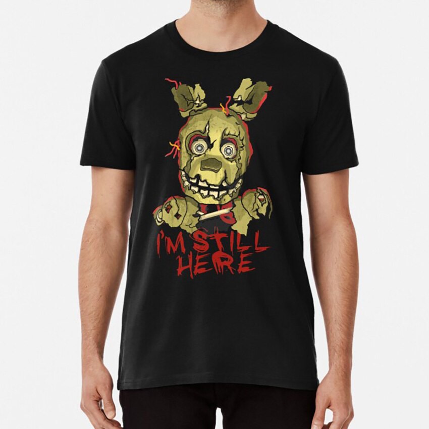 Five Nights At Freddy Mens T Shirt Five Nights Freddys Golden Freddy Shopee Malaysia - golden freddy shirt roblox